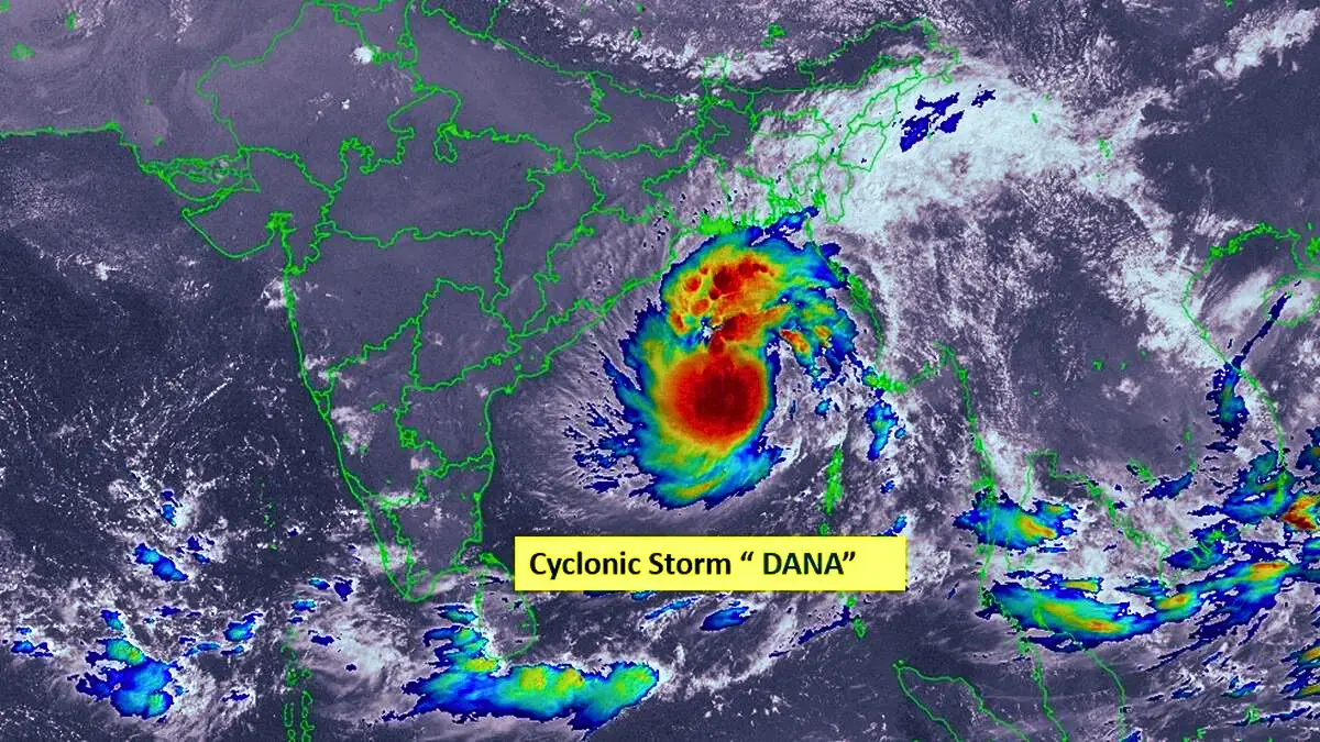 Cyclonic Storm Dana likely to hit Bengal and Odisha coasts today as administration busy in preparations